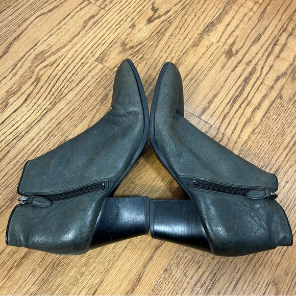 Franco Sarto | Leather Heeled Booties - Picture 9 of 12